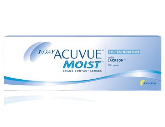 1 Day Moist Acuvue Toricas x 30